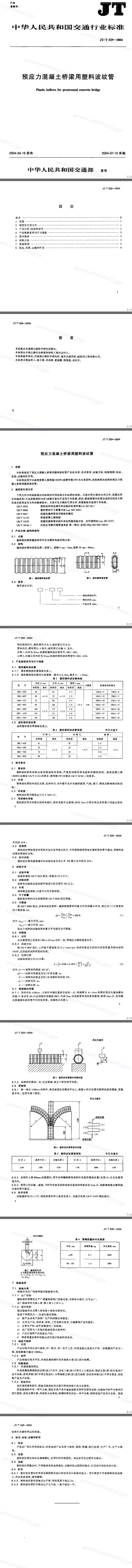 預應力波紋管標準